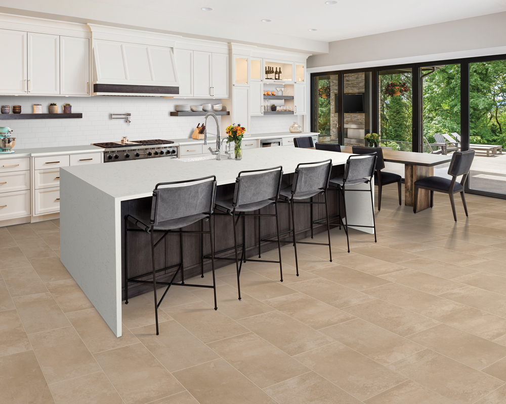 Elegant and Durable: Porcelain Tile Ideas for Your Kitchen 