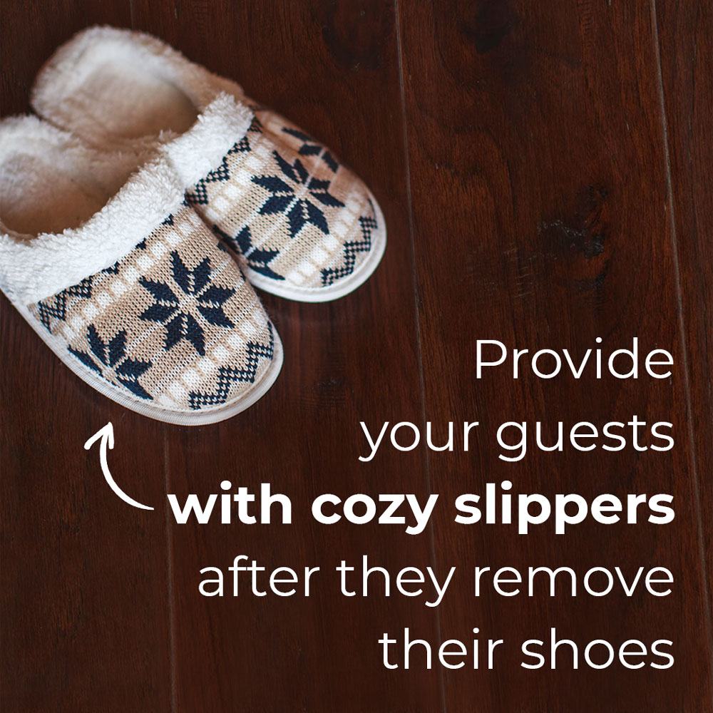 No shoes policy